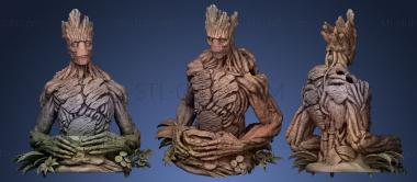 3D model Groot in peace (STL)